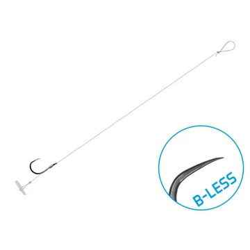 Kötött horog Delphin FLR Quickstop / 6db