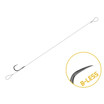 Kötött horog Delphin FLR Loop / 6db