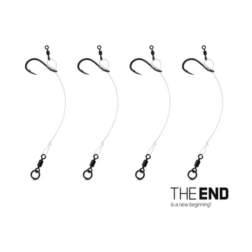 Delphin THE END CHOD Rig kötött horog 4db