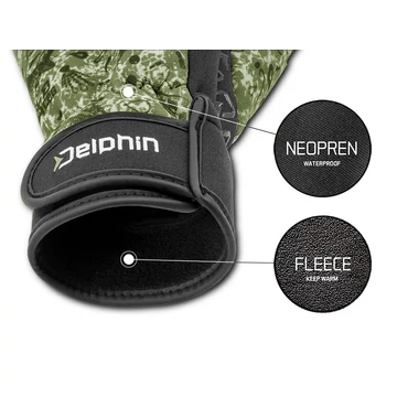 Neoprén kesztyű Delphin NeoFLIX béléssel