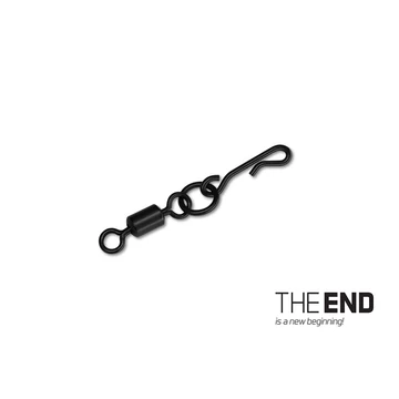 Delphin THE END Q-Cast Q alakú karikával ellátott forgókapocs / 10 db