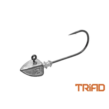 Gallérral ellátott Delphin TRIAD jigfej / 5 db