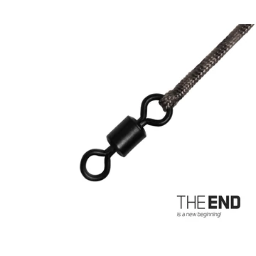 THE END Leadcore + swivel kötött horog / 3db