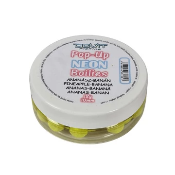 Pop-Up Neon Boilie 10mm - Ananász-banán