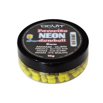Favorite Dumbell Neon 5mm - Ananász-vajsav