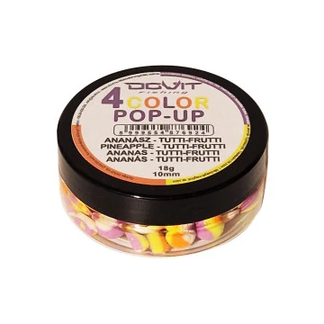 4 Color Pop-Up 10mm - Ananász - tutti-frutti