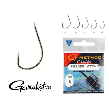 Gamakatsu Feeder Strong B 10/cs