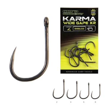 Carp Academy KARMA Wide Gape XR BARBLESS 10db/cs