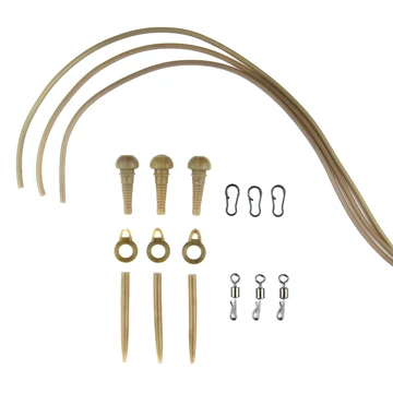 Carp Academy Komplett végszerelék-lágy csövön 3db (356406)