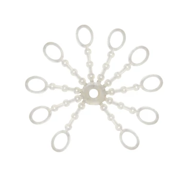 Csalirögzítő szilikon gyűrű  20db/cs