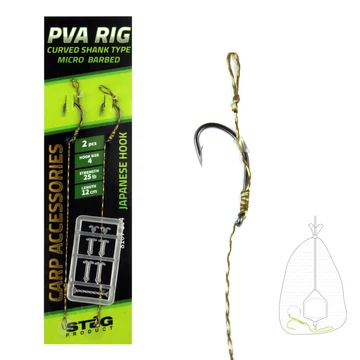 Stég PVA Előke 12cm 2db/cs