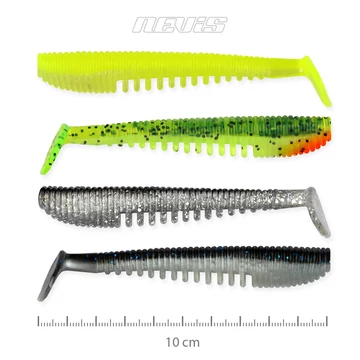 Nevis Impulse Shad 10cm 4db/cs 4szín