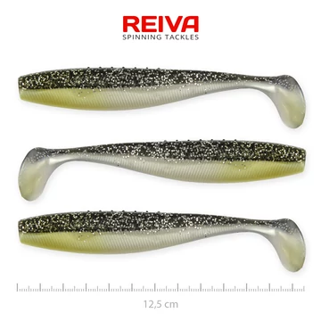 Reiva Flat Minnow shad 12,5cm 3db/cs