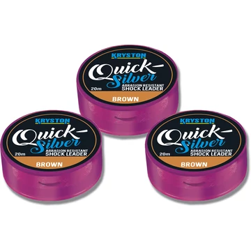 Quicksilver Shock Leader 25lbs 20m Brown  