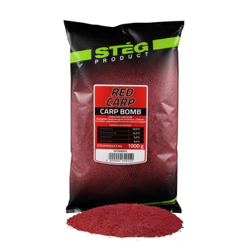 Stég Carp Bomb 1kg Red Carp  FIX 
