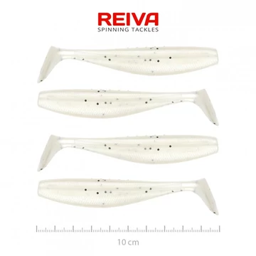 Flat Minnow Shad 10cm 4db/cs (Pearl Dot)