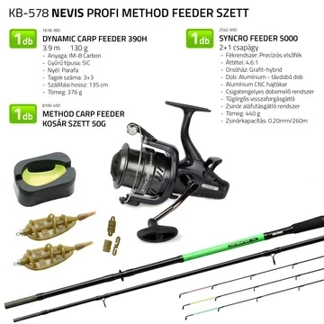 Nevis Profi Method Feeder szett 1618-390+ 2542-650+ 8100-450