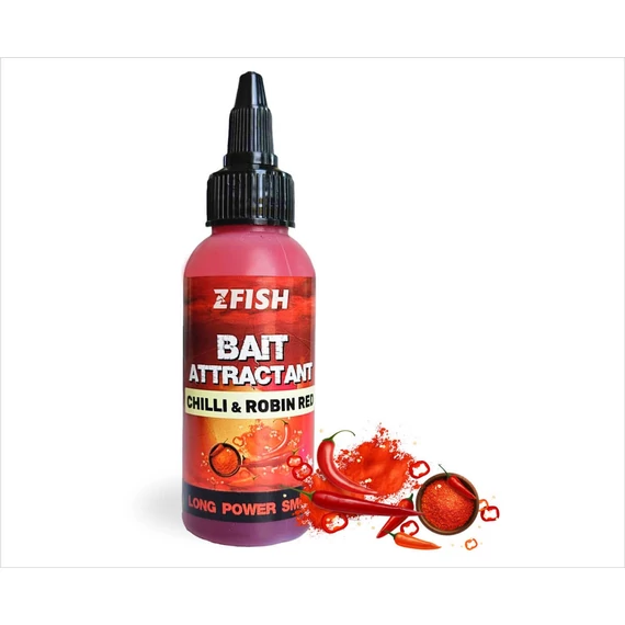 ZFISH Bait Attractant Chilli-Robin Red 60ml - chili-robin red aroma 60 ml