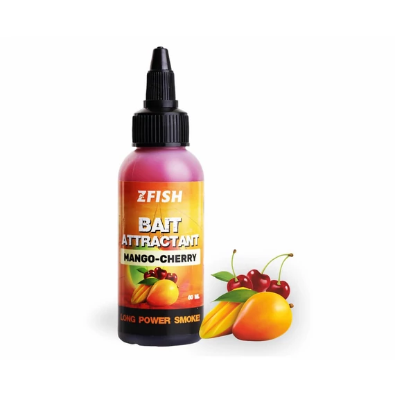 ZFISH Bait Attractant Mango-Cherry 60ml - mangó - cseresznye aroma 60 ml