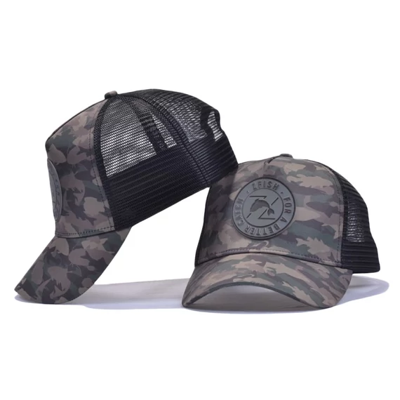 Zfish FISH CAMO Cap - terepszínű hálós baseball sapka