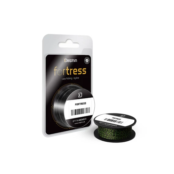 Hookline Delphin FORTRESS fekete-zöld 20m