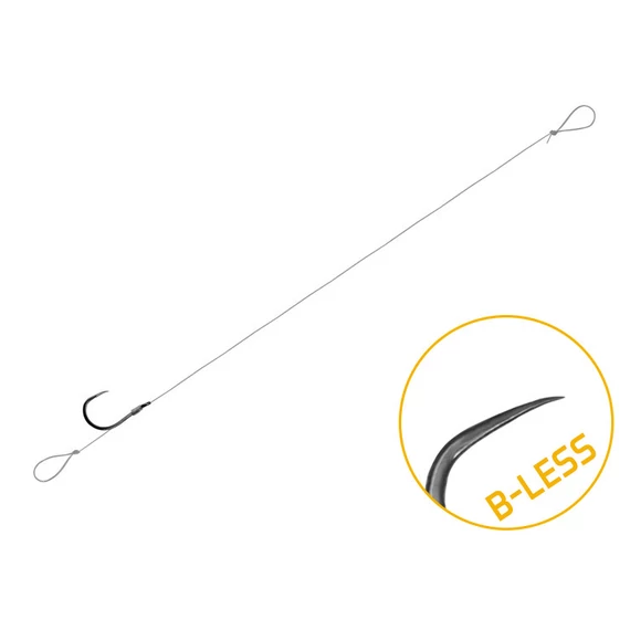 Kötött horog Delphin FLR Loop / 6db