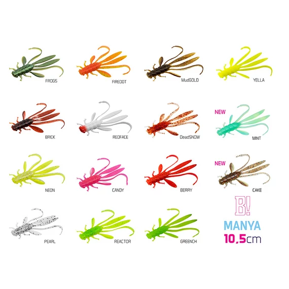 Delphin MANYA UVs nimfa / 5db