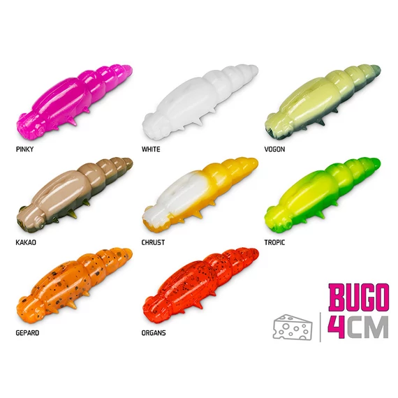 Delphin BUGO Cheese műlárva / 15 db plasztik csali