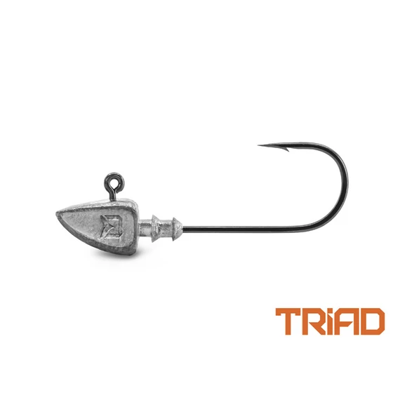 Gallérral ellátott Delphin TRIAD jigfej / 5 db