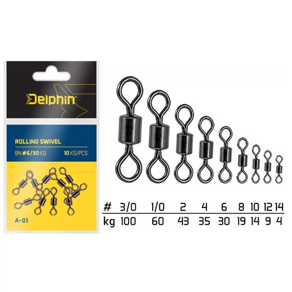Rolling Swivel A-01/10db