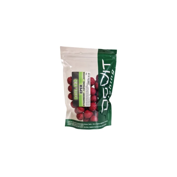 Főzött bojli 20mm 250g - eper