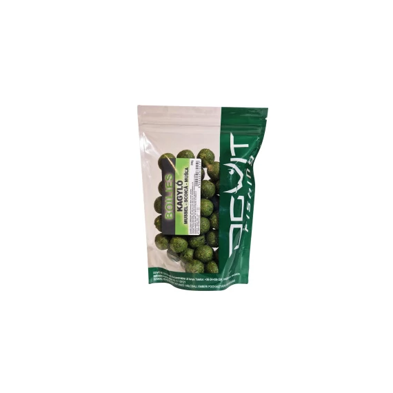 Főzött Bojli 20mm 250g - kagyló