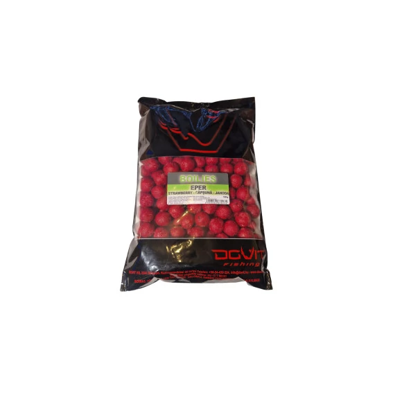 Főzött bojli 20mm 1000g - eper