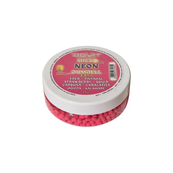 Micro Neon Dumbell 3,5mm - Eper - Tintahal