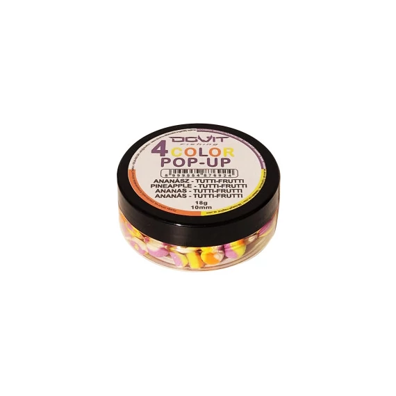4 Color Pop-Up 10mm - Ananász - tutti-frutti