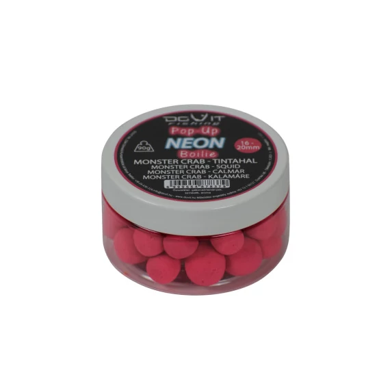 Pop-Up Neon Boilie 16-20mm - Monster crab-tintahal