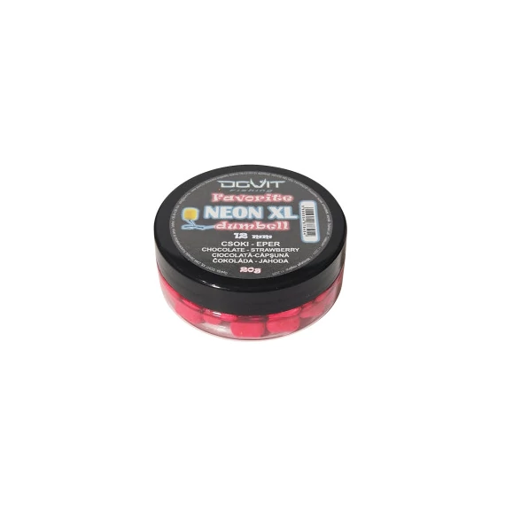 Favorite Dumbell Neon XL 12mm  - Csoki - eper