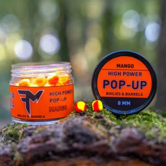 HIGH POWER POP-UP BOILIES & BARRELS 8 MM MANGO