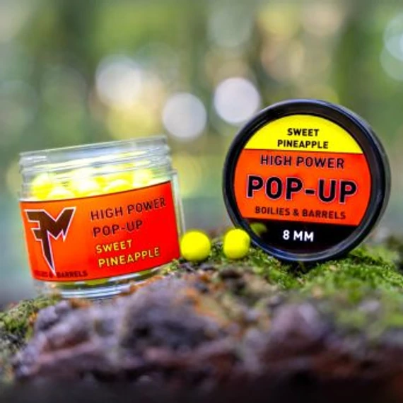 HIGH POWER POP-UP BOILIES & BARRELS 8 MM SWEET PINEAPPLE