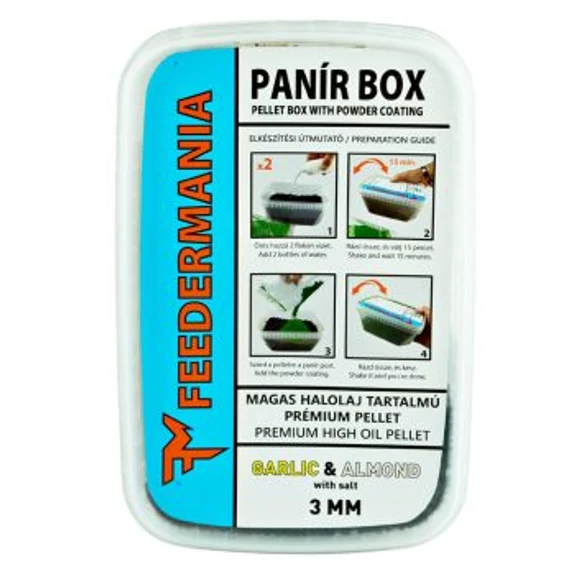 PANÍR BOX 3 MM GARLIC AND ALMOND