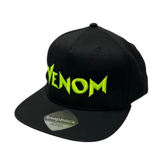 VENOM BLACK SNAPBACK FLUO GREEN