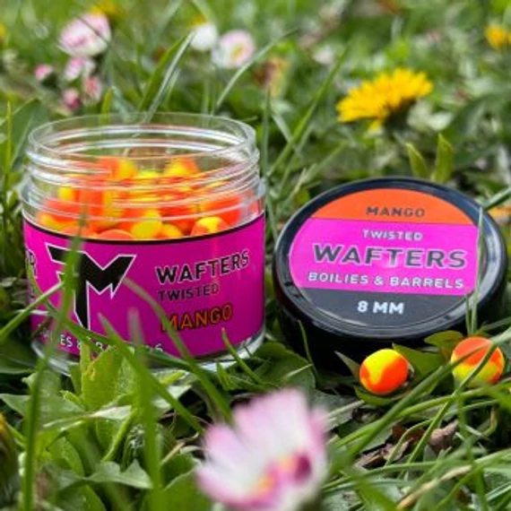 WAFTERS TWISTED BOILIES & BARRELS 8 MM MANGO