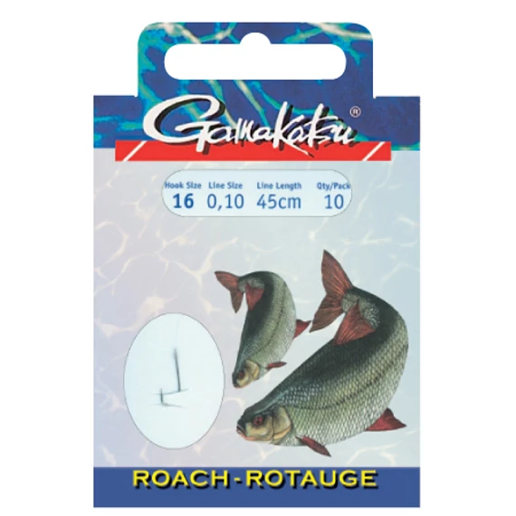 Gamakatsu Roach előkötött horog /BKS-1050N/010/ / 10db/cs