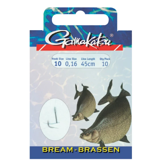 Gamakatsu Bream előkötött 10/cs (BKS-1310N/014)