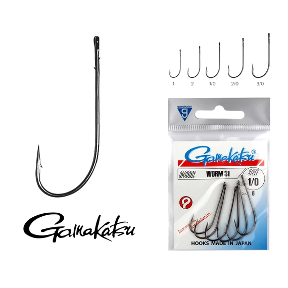 Gamakatsu Worm-31 6db/cs.
