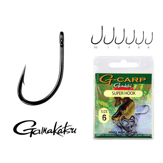 Gamakatsu G-Carp super 10/cs.
