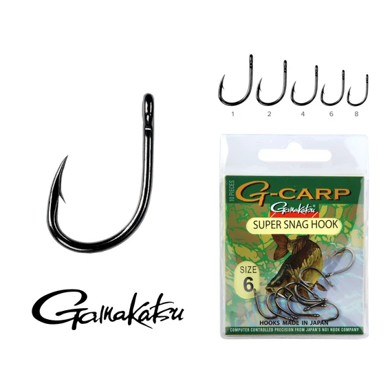 Gamakatsu G-Carp super snag 10/cs.