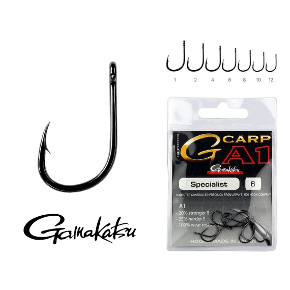 Gamakatsu G-Carp A1 Specialist 10/cs.