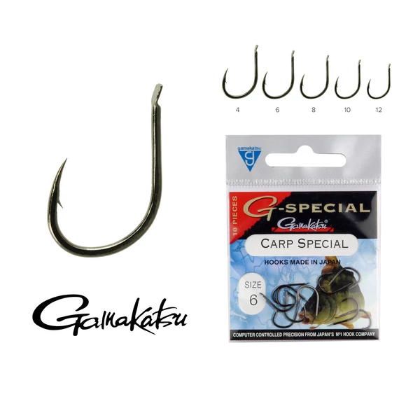 Gamakatsu Carp Special 10/cs.6