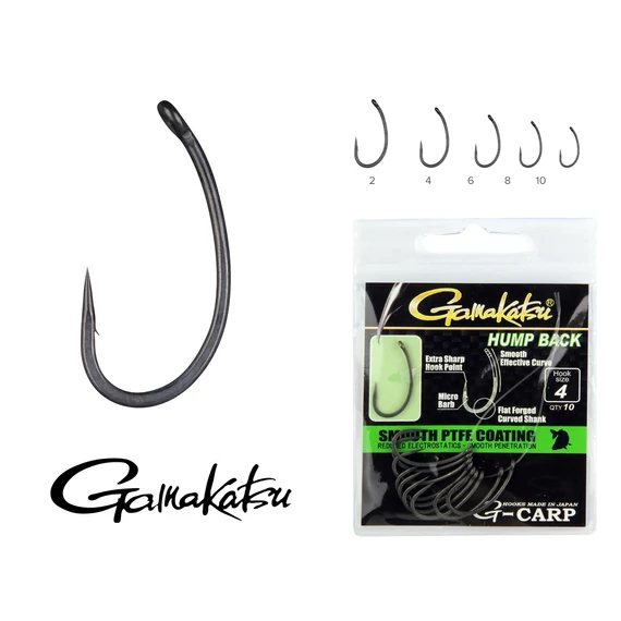 Gamakatsu G-Carp Hump Back 10/cs.